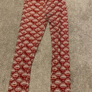 Lularoe Women’s OS leggings Toy Story Aliens